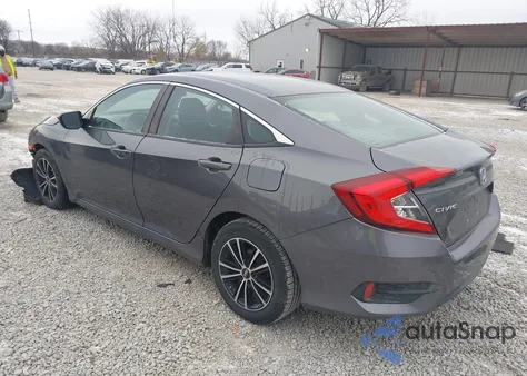 2016 Honda Civic Ex from USA, damaged, VIN 19XFC2F79GE074763